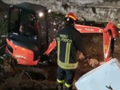 Frana nel casertano per il maltempo, si cercano due dispersi