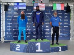 Emanuele Venturelli sul podio ai Campionati Mondiali Master di Gotėborg