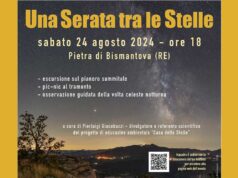 Nuovo appuntamento astronomico a Bismantova il 24 agosto
