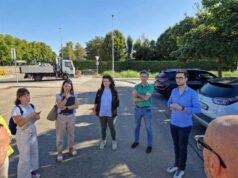 Viabilità al Polo Scolastico sassolese: sopralluogo al cantiere