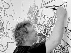 L’artista Hu-Be realizza “The Privilege of the Spectators” nella sede dell’impresa edile Zuliani