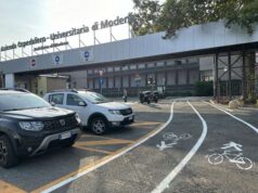 Completata la bike lane nell’area del Policlinico di Modena