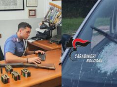 Sasso Marconi: imbraccia il fucile del nonno e spara contro l’auto del compago della madre