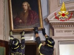 Maltempo: piccole infiltrazioni dentro la Basilica della Ghiara. Rimossi due quadri