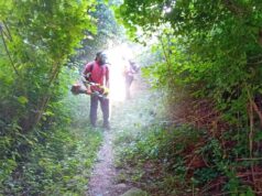 Proseguono gli interventi di manutenzione dei sentieri nei parchi del Frignano e dei Sassi di Roccamalatina