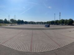 Modena, camper e roulotte allontanati da viale dello Sport