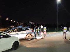 L’Associazione Italiana Familiari Vittime della Strada assieme alla Polizia Stradale durante i controlli