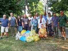 Pulizia straordinaria del parco Albero d’oro da parte di associazione e residenti
