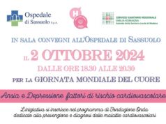 Ansia e depressione, il cuore è a rischio: evento pubblico mercoledì a Sassuolo