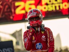 F1: nel Gp dell’Azerbaigian pole Ferrari con Leclerc