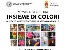 Riapre sabato con la mostra “Insieme di colori” la Galleria d’Arte Cavedoni di Sassuolo