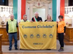 Conferita a Reggio Emilia la Bandiera ‘Comune Ciclabile’, riconoscimento di Fiab
