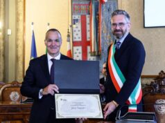 Cittadinanza onoraria al presidente del Bologna Joey Saputo