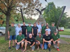 Crescentine e borlenghi davanti all’Ospedale di Sassuolo