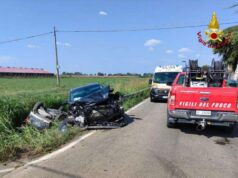 Tre feriti in uno scontro sulla Soliera-Cavezzo