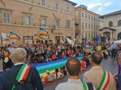 Castelnovo Monti alla Marcia della Pace di Assisi dei giorni scorsi