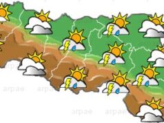 Previsioni meteo Emilia Romagna, sabato 28 settembre 2024