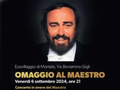 Montale, concerto in onore del Maestro Luciano Pavarotti