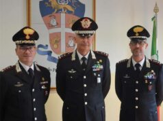 Visita del Generale di Divisione Massimo Zuccher al Comando Provinciale Carabinieri di Modena