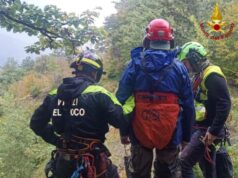 Fungaiolo dispero soccorso in località Storlo-Pratizzano nel Comume di Ventasso