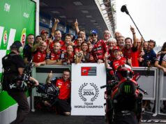 Ducati conquista il Titolo Mondiale Team in MotoGP a Buriram grazie ad un’altra splendida vittoria di Pecco Bagnaia