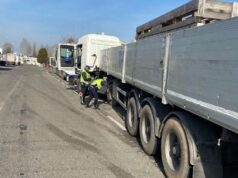 Formigine: autotrasportatore contromano sulla rotatoria della “Tangenziale Sud”