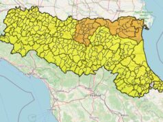 Domani allerta gialla per temporali su tutta la regione, arancione per criticità idraulica su pianura modenese e ferrarese e costa ferrarese