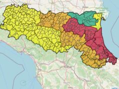 Maltempo: allerta rossa per rischio idraulico nella collina, pianura e costa romagnola e pianura bolognese