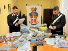 In casa oltre 30 kg di droga e 18.000 euro in contanti: coppia di Italiani arrestata a Bologna