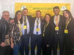 Delegazione modenese ai festeggiamenti per gli 80 anni di Coldiretti