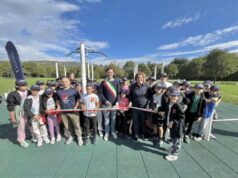 Inaugurata oggi a Castellarano la Nuova Area Sportiva presso il Parco dei Popoli