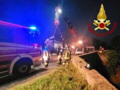 Bomporto, finisce con l’auto in un canale. Solo lievi ferite