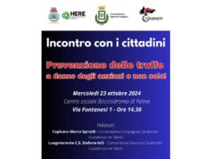 A Felina incontro di prevenzione delle truffe agli anziani e non solo