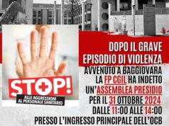 Aggressione infermieri, giovedì 31 ottobre presidio all’ospedale di Baggiovara