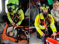 Salvataggio di una famiglia con bimbo di nemmeno 4 mesi a Monterenzio