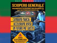 Fiom Cgil Modena “Cambiamo marcia: acceleriamo verso un futuro più giusto”: sciopero generale venerdì 18 ottobre