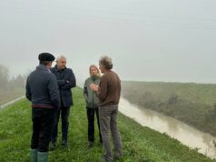 La visita del sindaco Massari e dell’assessora Bonvicini sui luoghi dell’alluvione