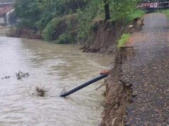 Pratissolo, l’intervento di Ireti dopo la rottura della tubazione sotto il Tresinaro