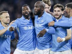 Il Napoli torna solitario al comando, Lukaku piega la Roma