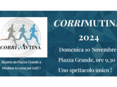 Domenica 10 novembre torna a Modena la CorriMutina