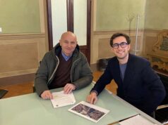 Incontro tra il sindaco di Casalgrande, Daviddi e quello di Sassuolo, Mesini