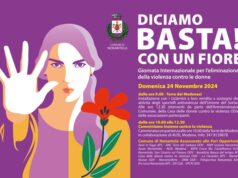 Diciamo Basta con un Fiore a Nonantola domenica 24 novembre