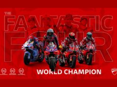 Ducati domina il Campionato MotoGP e vince il Titolo Mondiale per il terzo anno consecutivo