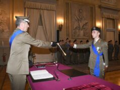 In Accademia Militare a Modena il Giuramento degli ufficiali del 204° Corso “Volontà”