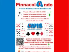 Tornei di Pinnacolo per raccogliere fondi destinati all’Avis Sassuolo