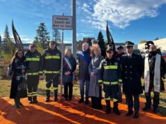 Intitolata alla memoria dei caduti dei Vigili del Fuoco la rotonda di via Aldo Moro a San Lazzaro di Savena