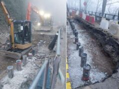 SP 325 “Val di Setta e Val di Bisenzio”, completata la prima fase di lavori per la ricostruzione della strada al km 41