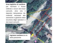 Tresinaro, domani a Scandiano la posa dei massi ciclopici. Interruzione della ciclopedonale