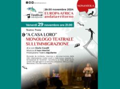 “A casa loro”, monologo teatrale sull’immigrazione in scena al Teatro Troisi di Nonantola