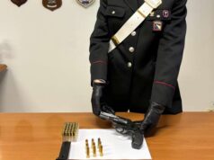 Nel bolognese un uomo finisce in carcere dopo aver minacciato la moglie con una pistola clandestina